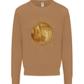 Honeymoon Honey Moon Honeymoonin Mens Sweatshirt Jumper Caramel Latte