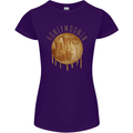 Honeymoon Honey Moon Honeymoonin Womens Petite Cut T-Shirt Purple