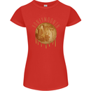 Honeymoon Honey Moon Honeymoonin Womens Petite Cut T-Shirt Red