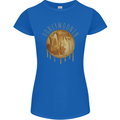 Honeymoon Honey Moon Honeymoonin Womens Petite Cut T-Shirt Royal Blue
