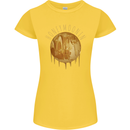 Honeymoon Honey Moon Honeymoonin Womens Petite Cut T-Shirt Yellow