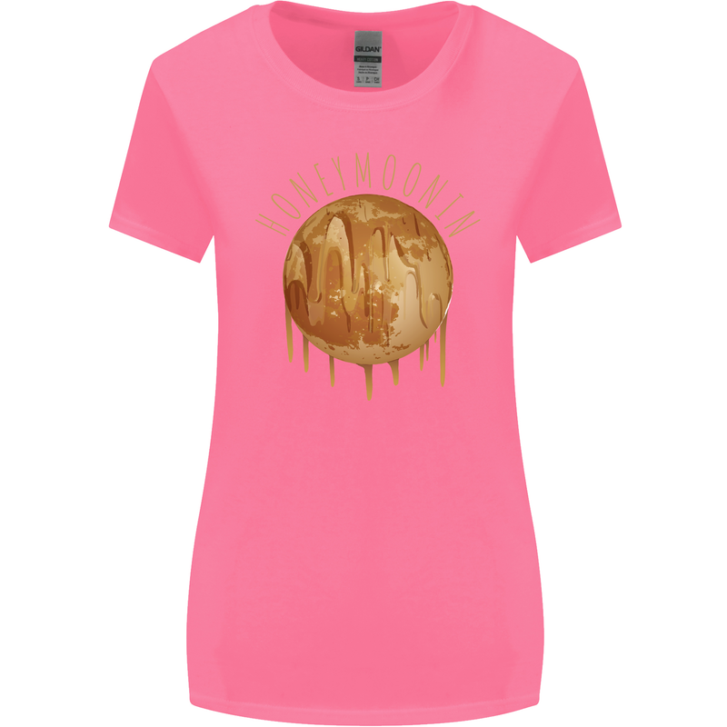 Honeymoon Honey Moon Honeymoonin Womens Wider Cut T-Shirt Azalea