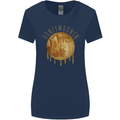 Honeymoon Honey Moon Honeymoonin Womens Wider Cut T-Shirt Navy Blue