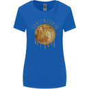 Honeymoon Honey Moon Honeymoonin Womens Wider Cut T-Shirt Royal Blue