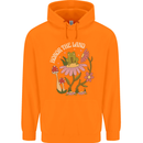 Honor the Land Frog Climate Change Hippy Childrens Kids Hoodie Orange