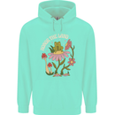 Honor the Land Frog Climate Change Hippy Childrens Kids Hoodie Peppermint