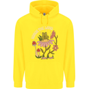 Honor the Land Frog Climate Change Hippy Childrens Kids Hoodie Yellow