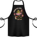 Honor the Land Frog Climate Change Hippy Cotton Apron 100% Organic Black