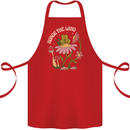 Honor the Land Frog Climate Change Hippy Cotton Apron 100% Organic Red