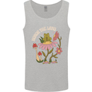 Honor the Land Frog Climate Change Hippy Mens Vest Tank Top Sports Grey