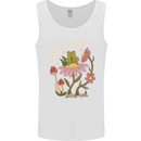 Honor the Land Frog Climate Change Hippy Mens Vest Tank Top White