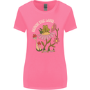 Honor the Land Frog Climate Change Hippy Womens Wider Cut T-Shirt Azalea