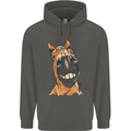 Horse Chops Equestrian Riding Childrens Kids Hoodie Storm Grey