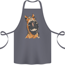 Horse Chops Equestrian Riding Cotton Apron 100% Organic Steel