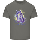 Horse Is My Spiritual Animal Equestrian Kids T-Shirt Childrens Charcoal