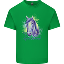 Horse Is My Spiritual Animal Equestrian Kids T-Shirt Childrens Irish Green