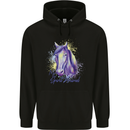 Horse Is My Spiritual Animal Equestrian Mens 80% Cotton Hoodie Black