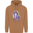 Horse Is My Spiritual Animal Equestrian Mens 80% Cotton Hoodie Caramel Latte