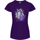 Horse Is My Spiritual Animal Equestrian Womens Petite Cut T-Shirt Purple