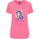 Horse Is My Spiritual Animal Equestrian Womens Wider Cut T-Shirt Azalea