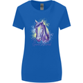Horse Is My Spiritual Animal Equestrian Womens Wider Cut T-Shirt Royal Blue