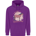 Horse My Only Stable Relationship Equestrian Childrens Kids Hoodie Purple