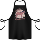 Horse My Only Stable Relationship Equestrian Cotton Apron 100% Organic Black