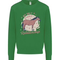 Horse My Only Stable Relationship Equestrian Kids Sweatshirt Jumper Irish Green