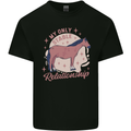 Horse My Only Stable Relationship Equestrian Kids T-Shirt Childrens Black