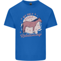 Horse My Only Stable Relationship Equestrian Kids T-Shirt Childrens Royal Blue
