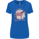 Horse My Only Stable Relationship Equestrian Womens Wider Cut T-Shirt Royal Blue