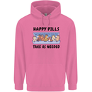 Horse Pills Funny Equestrian Mens 80% Cotton Hoodie Azelea