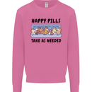 Horse Pills Funny Equestrian Mens Sweatshirt Jumper Azalea