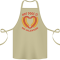 Hot Dog Anti Valentines Day Single Funny Cotton Apron 100% Organic Khaki