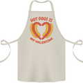 Hot Dog Anti Valentines Day Single Funny Cotton Apron 100% Organic Natural