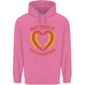 Hot Dog Anti Valentines Day Single Funny Mens 80% Cotton Hoodie Azelea