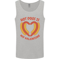 Hot Dog Anti Valentines Day Single Funny Mens Vest Tank Top Sports Grey