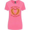 Hot Dog Anti Valentines Day Single Funny Womens Wider Cut T-Shirt Azalea