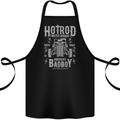 Hot Rod America's Bad Boy Dragster Hotrod Cotton Apron 100% Organic Black