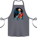 Hot Rod Santa Clause Hotrod Christmas Cotton Apron 100% Organic Steel