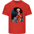 Hot Rod Santa Clause Hotrod Christmas Mens Cotton T-Shirt Tee Top Red