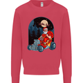 Hot Rod Santa Clause Hotrod Christmas Mens Sweatshirt Jumper Heliconia