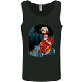 Hot Rod Santa Clause Hotrod Christmas Mens Vest Tank Top Black