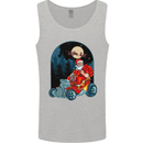 Hot Rod Santa Clause Hotrod Christmas Mens Vest Tank Top Sports Grey