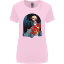 Hot Rod Santa Clause Hotrod Christmas Womens Wider Cut T-Shirt Light Pink