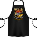 Hotrod Legend Hot Rod Dragster Car Cotton Apron 100% Organic Black