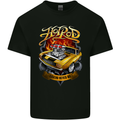 Hotrod Legend Hot Rod Dragster Car Mens Cotton T-Shirt Tee Top Black