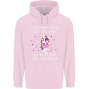 How To Act My Age Funny Unicorn Birthday Childrens Kids Hoodie Light Pink