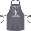 How To Act My Age Funny Unicorn Birthday Cotton Apron 100% Organic Steel