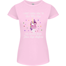 How To Act My Age Funny Unicorn Birthday Womens Petite Cut T-Shirt Light Pink